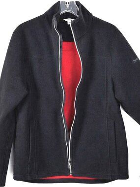 Calvin Klein Sport Zip Fleece Jacket Size Small